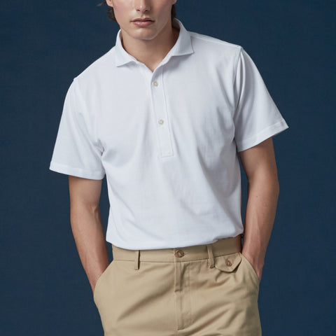 BRANT SHORT SLEEVE POLO TEE - NAVY