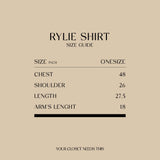 RYLIE CUTAWAY SHIRT - BLACK by Your Closet Needs This!