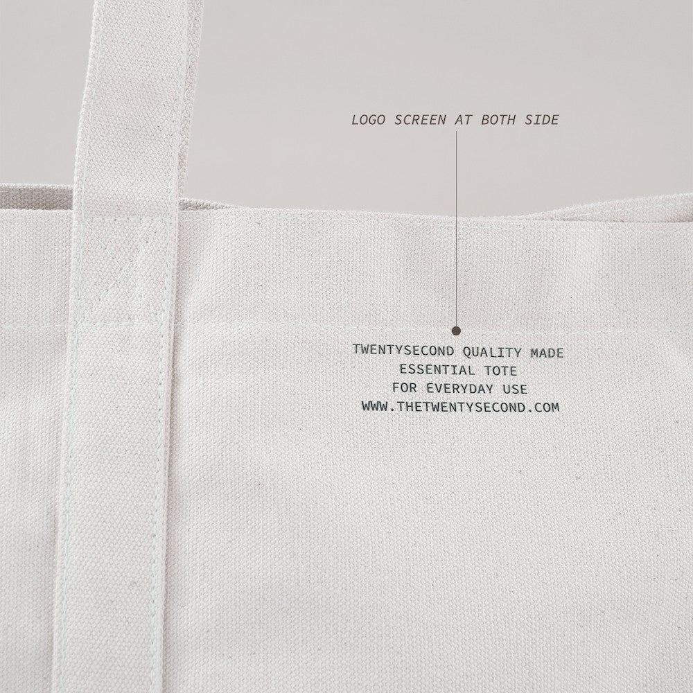 ESSENTIAL TOTE BAG - WHITE