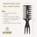 BROSH KENT - HANDMADE FISHTAIL COMB