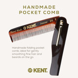 BROSH KENT - HANDMADE FOLDING COMB WITH CLIP
