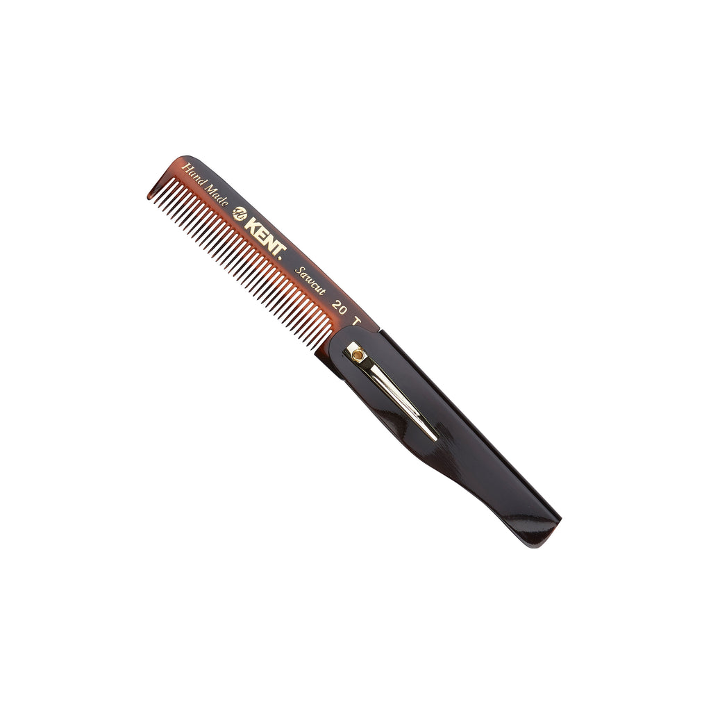 BROSH KENT - HANDMADE FOLDING COMB WITH CLIP