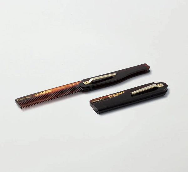 BROSH KENT - HANDMADE FOLDING COMB WITH CLIP