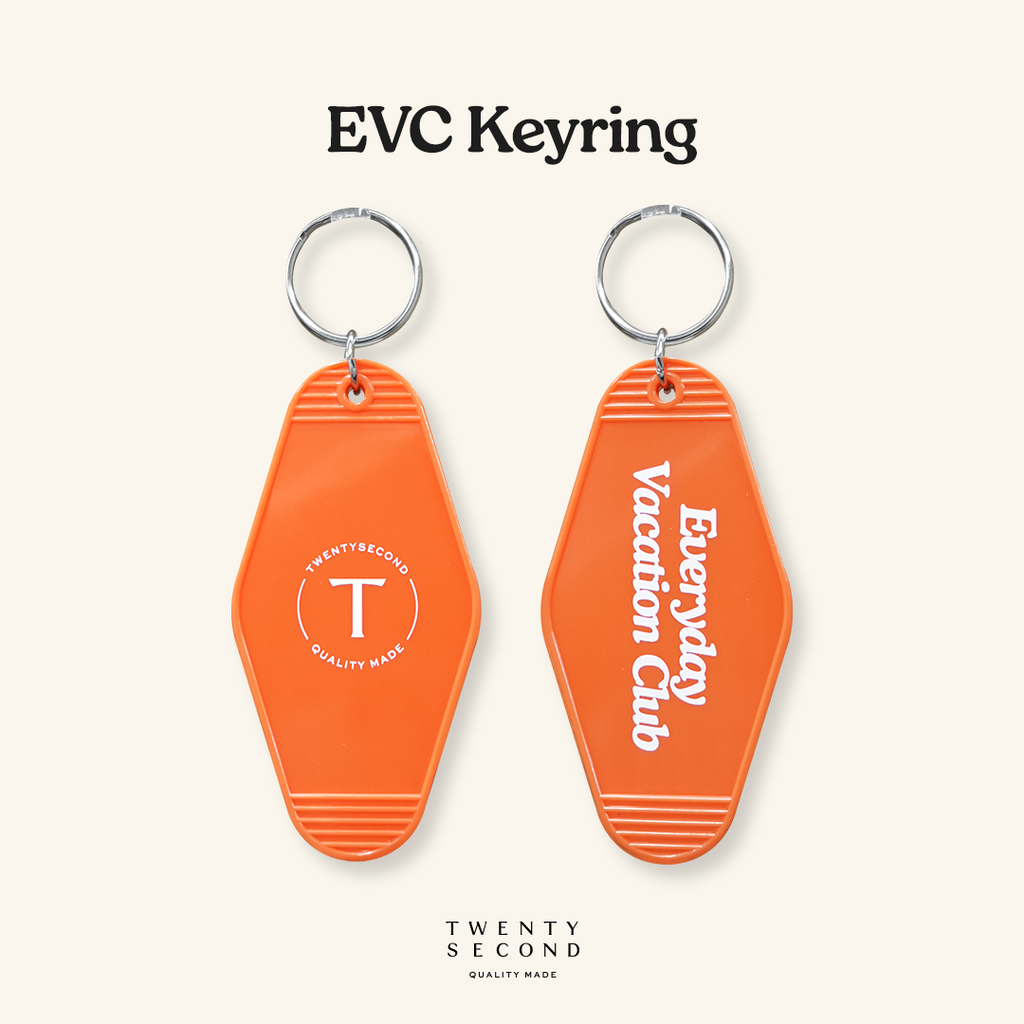 EVC KEYRING - ORANGE