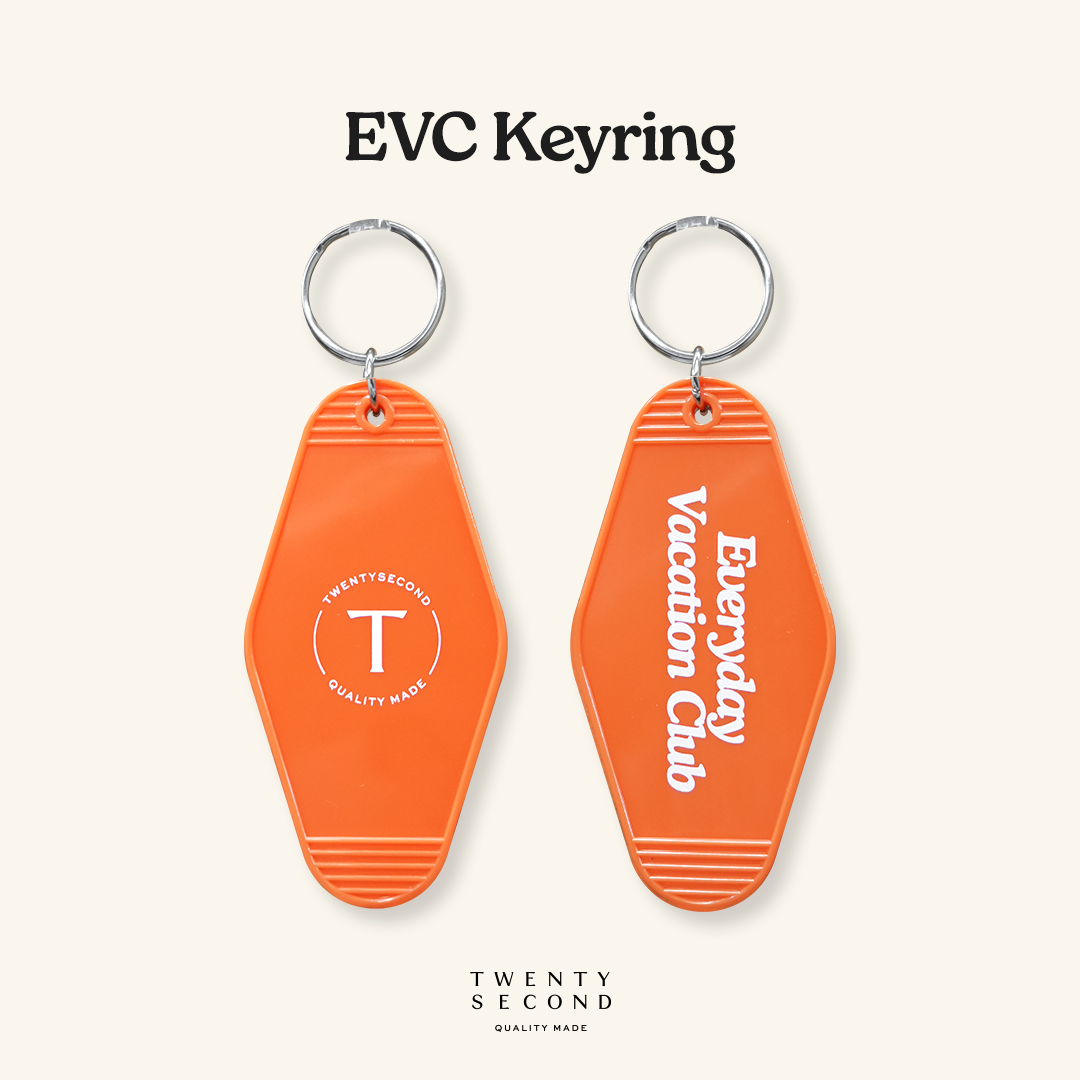 EVC KEYRING - ORANGE