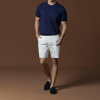 SHELBY KNIT TEE - NAVY