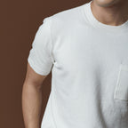 SHELBY KNIT TEE - WHITE