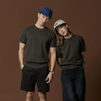 SHELBY KNIT TEE - OLIVE