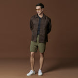 SHELBY KNIT TEE - DARK GREY