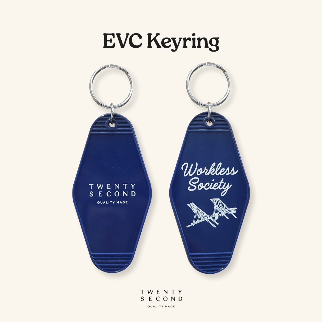 EVC KEYRING - NAVY