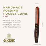 BROSH KENT - HANDMADE FOLDING COMB FINE HAIR