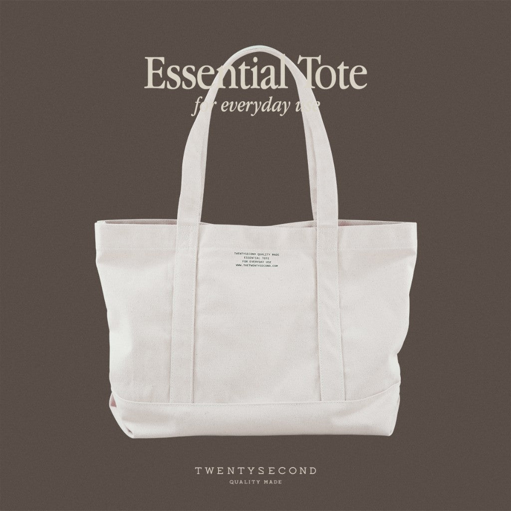 ESSENTIAL TOTE BAG - WHITE