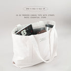 ESSENTIAL TOTE BAG - WHITE