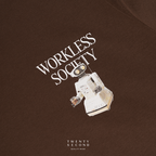 EVC AI IS WORKING TEE - BROWN