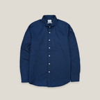 WRINKLE FREE SHIRT - DARK BLUE (Slim Fit)