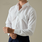 WRINKLE FREE SHIRT - WHITE (Slim Fit)