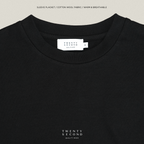 DOUBLE LAYER TEE - BLACK