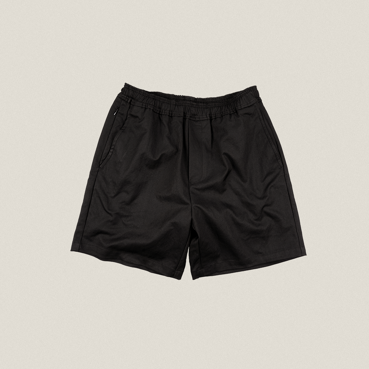 HARPER CASUAL SHORTS - BLACK