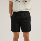 HARPER CASUAL SHORTS - BLACK