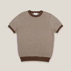MARCO KNIT TEE - BROWN