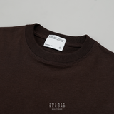 THE NEW SUPER SOFT COTTON TEE - BROWN
