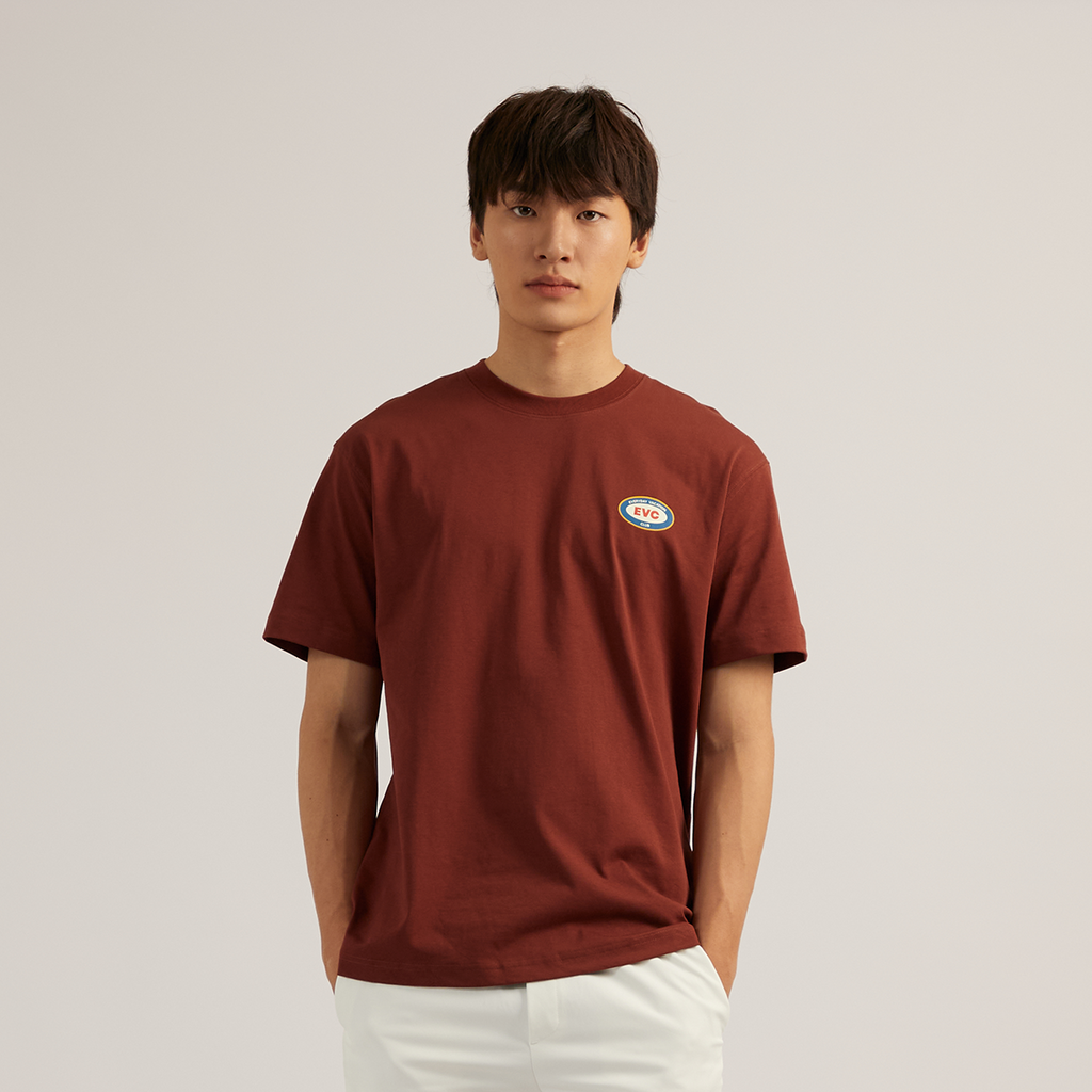 EVC CITY CLUB TEE - BRICK