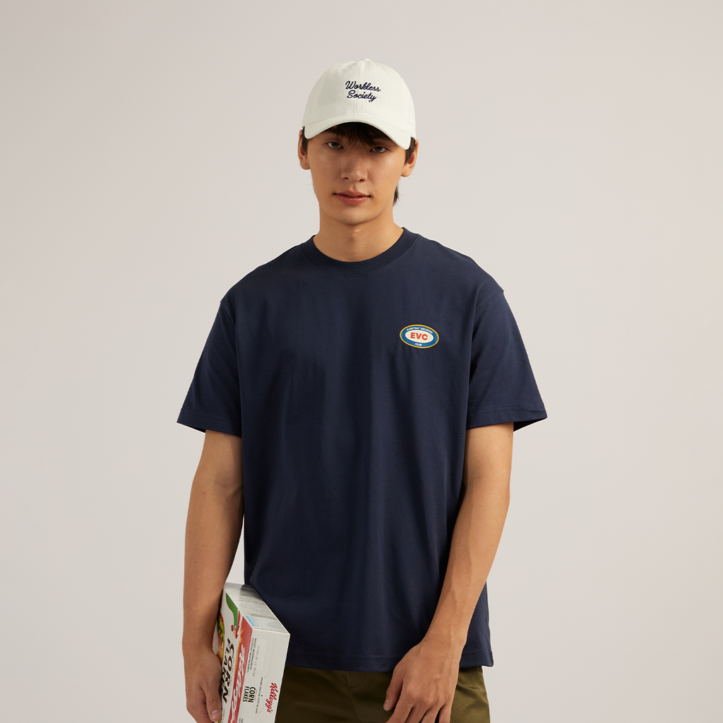 EVC CITY CLUB TEE - NAVY