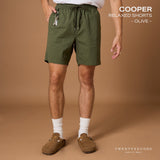 COOPER RELAXED SHORTS - OLIVE (Extra Shorts)