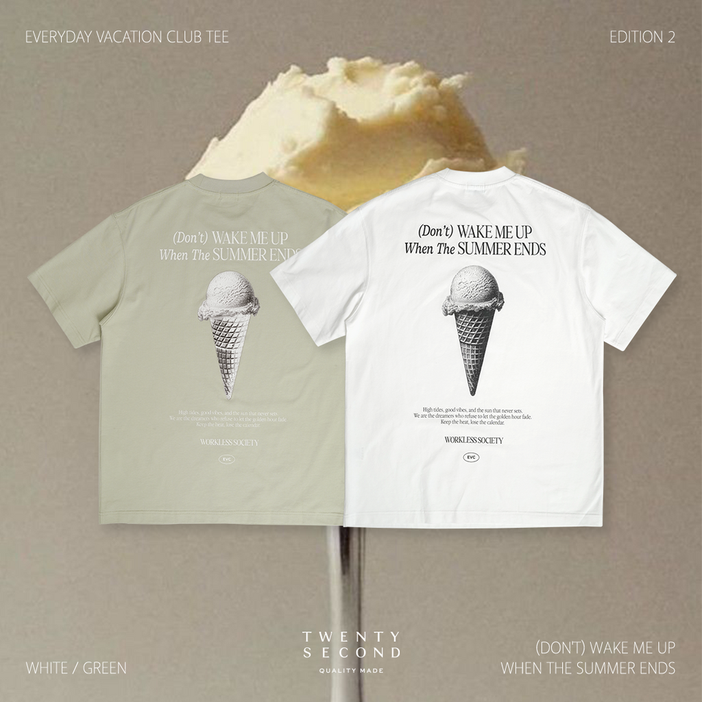 EVC SUMMER ENDS TEE - GREEN