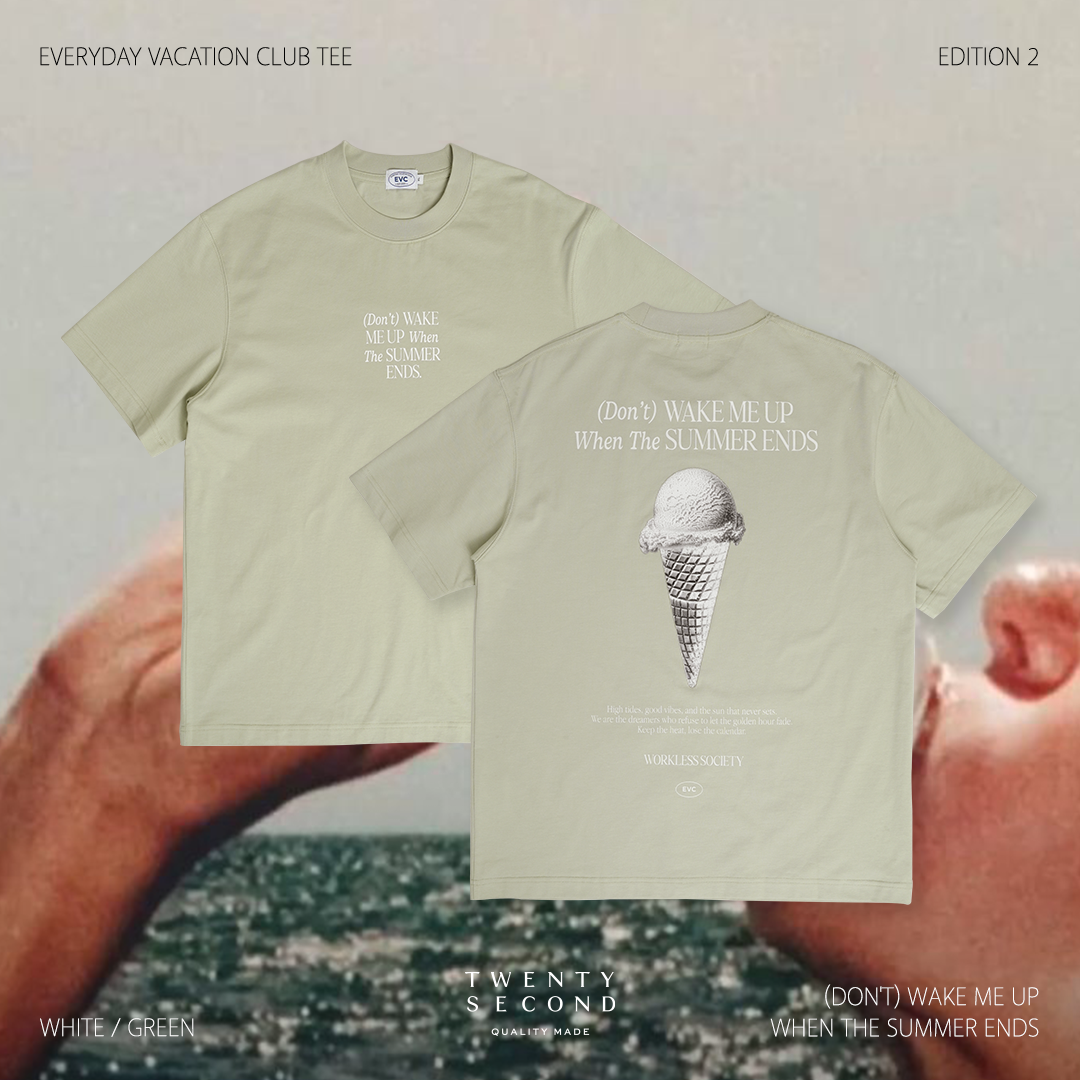 EVC SUMMER ENDS TEE - GREEN