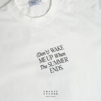 EVC SUMMER ENDS TEE - WHITE