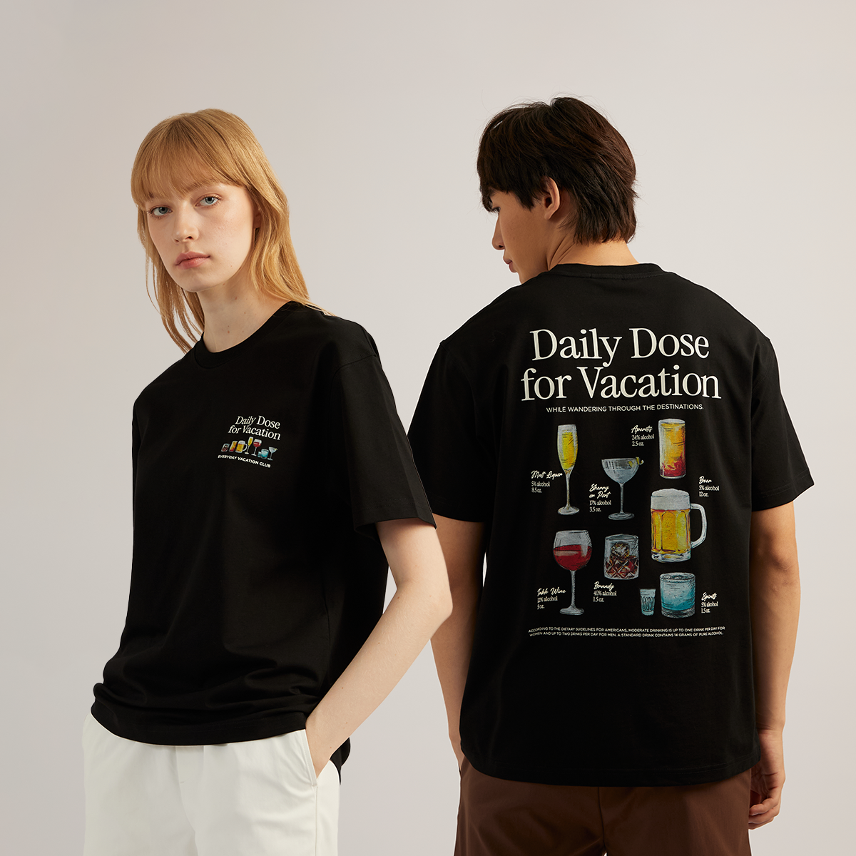 EVC DAILY DOSE TEE - BLACK