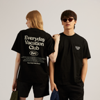 EVC CLUB TEE - BLACK
