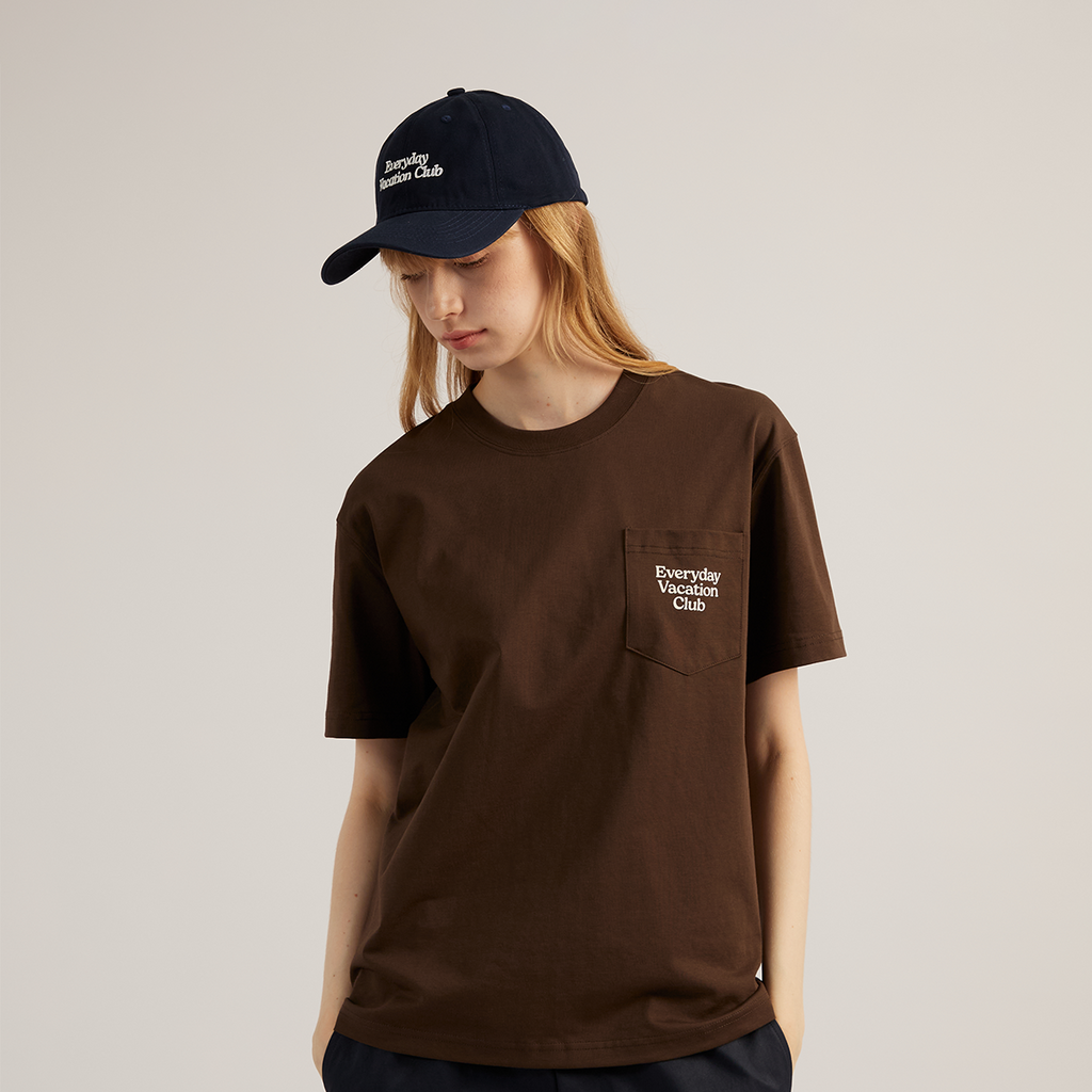 EVC CLUB TEE - BROWN