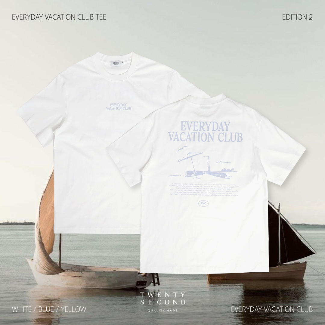 EVC CLUB TEE - WHITE