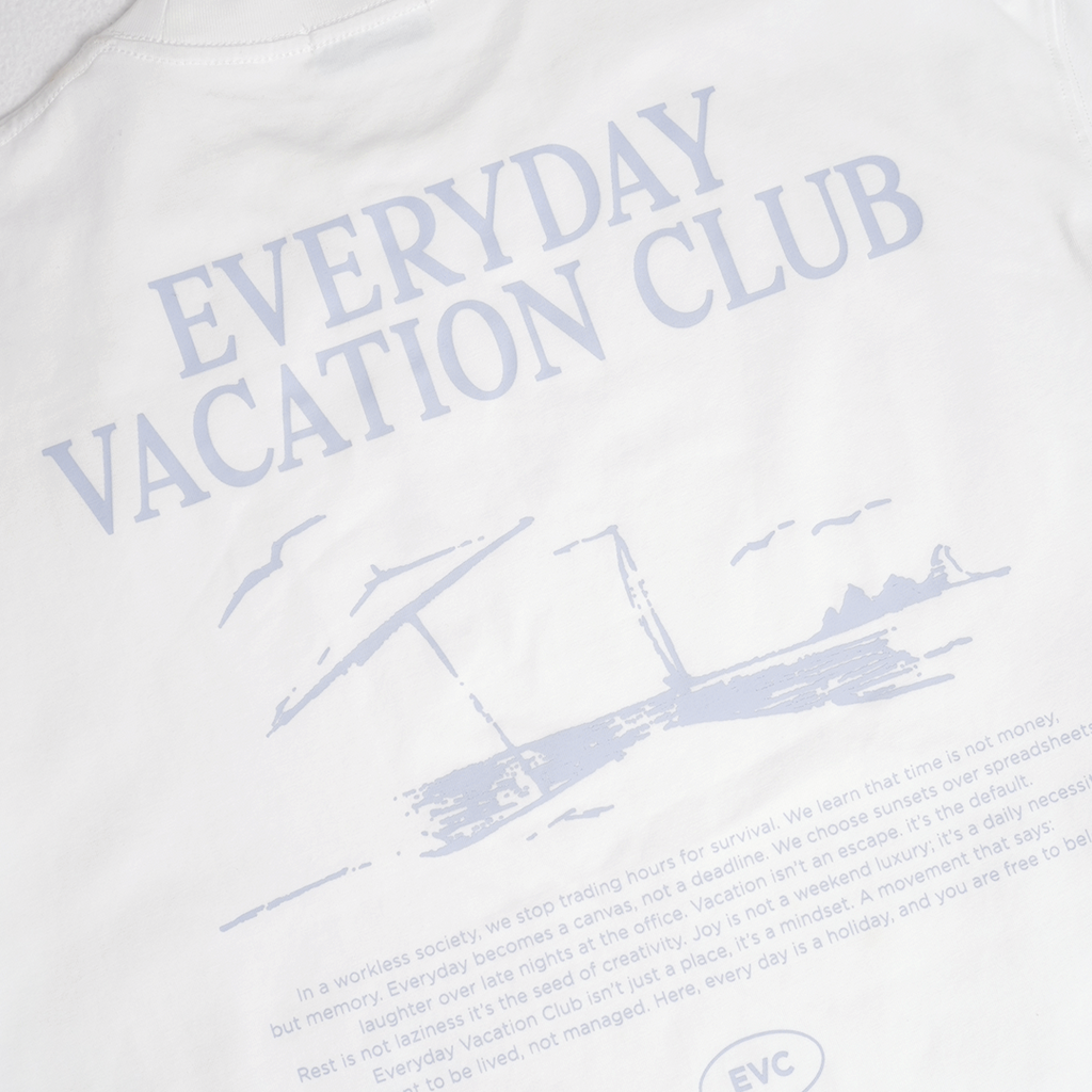 EVC CLUB TEE - WHITE