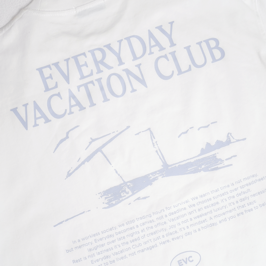 EVC CLUB TEE - WHITE