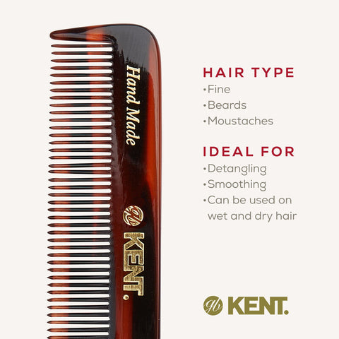 BROSH KENT - HANDMADE POCKT COMB FINE HAIR