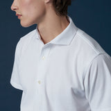 BRANT SHORT SLEEVE POLO TEE - WHITE