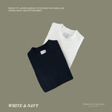 PATH RIB TEE - NAVY