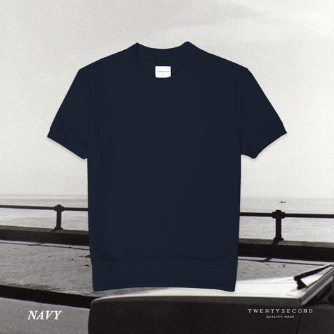 PATH RIB TEE - NAVY