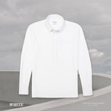 DOVER POPOVER POLO TEE - WHITE