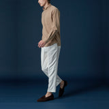 BRISTOL WOOL TROUSERS - WHITE