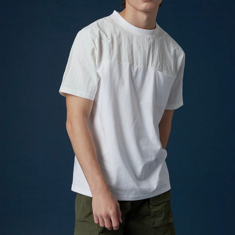 NYLON UTILITY TEE - BRICK (Relaxed fit)