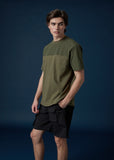 NYLON UTILITY TEE - OLIVE (Relaxed fit)