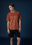 NYLON UTILITY TEE - BRICK (Relaxed fit)