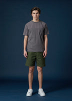NYLON UTILITY TEE - GREY (Relaxed fit)