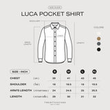 LUCA POCKET SHIRT - BLACK