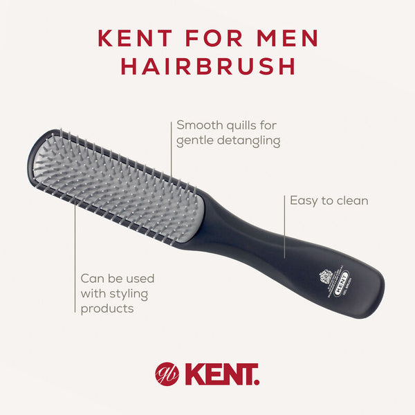 BROSH KENT - NARROW FOR MEN HAIRBRUSH