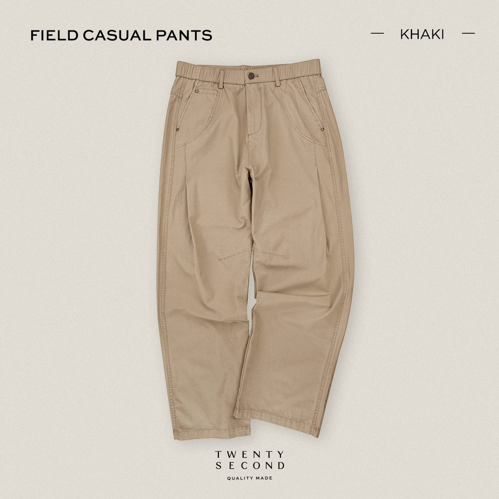 FIELD CASUAL PANTS - KHAKI
